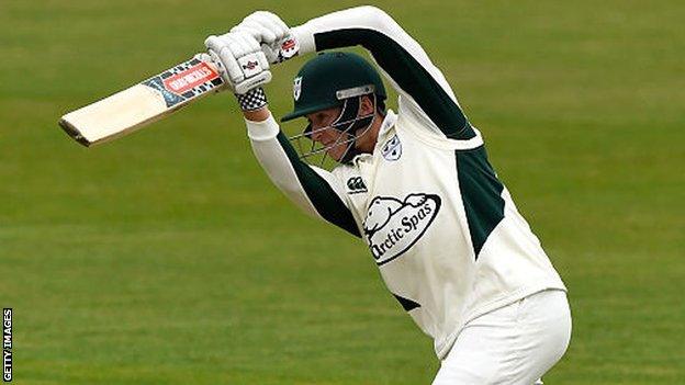 Worcestershire and England Lions batsman Joe Clarke