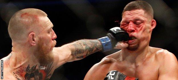 McGregor preferred to rely on his striking ability