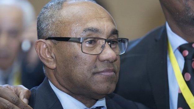 New Caf president Ahmad