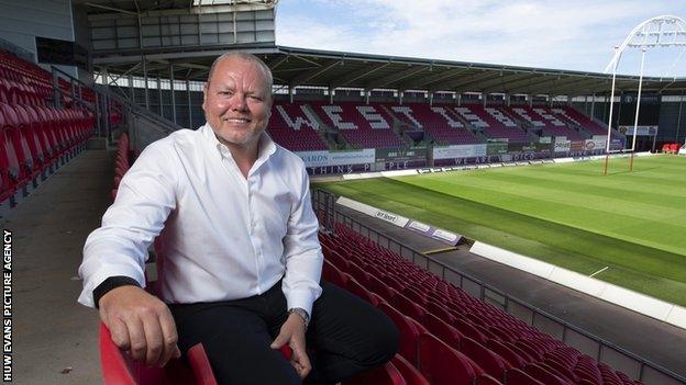 Simon Muderack was named Scarlets chairman in July 2020