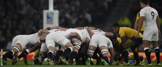 England scrum