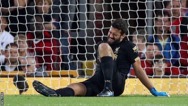 Liverpool keeper Alisson