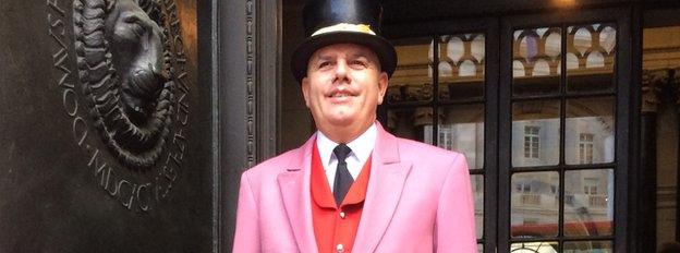 Bank of England doorman