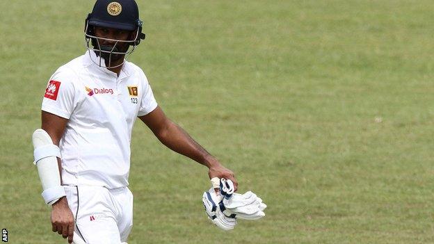 Sri Lanka opening batsman Dimuth Karunaratne