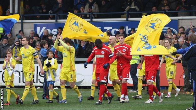 Torquay v Crawley Town in FA Cup