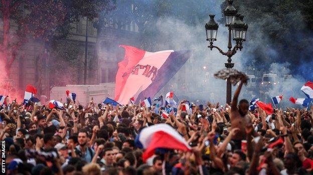 France supporters