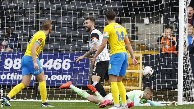 Notts County score against Torquay