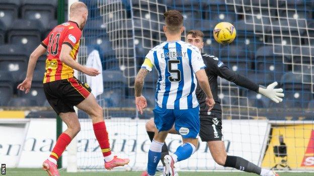 Zak Rudden's early goal was enough to give Thistle a first win in four