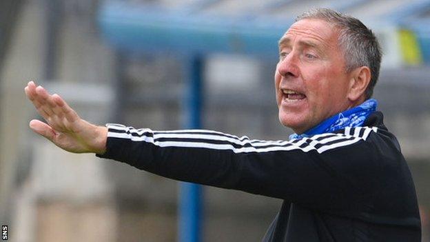 Peterhead manager Jim McInally