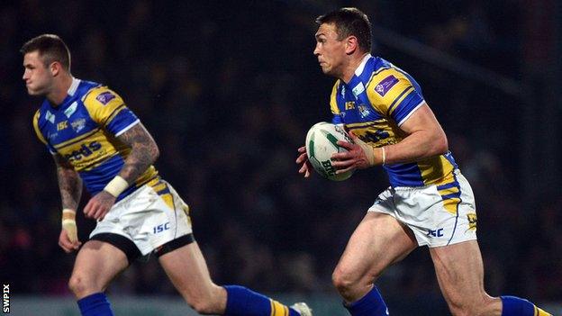 Zak Hardaker and Kevin Sinfield