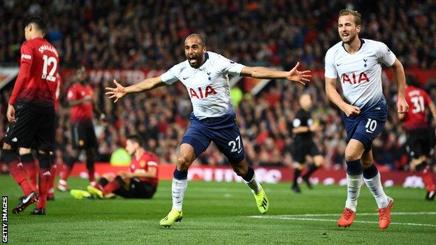 Tottenham beat United 3-0 at Old Trafford in August