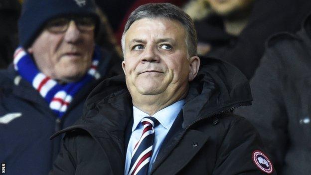Rangers director of football Mark Allen
