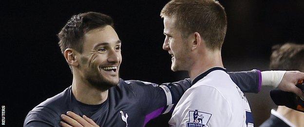 Hugo Lloris and Eric Dier