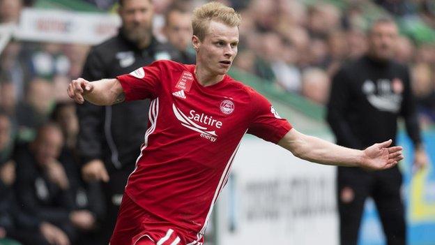 Aberdeen winger Gary Mackay-Steven