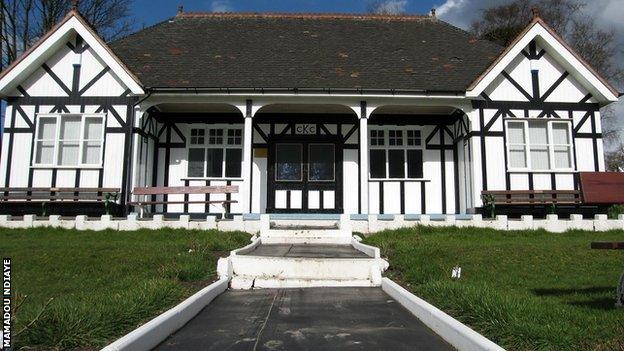 Knypersley Cricket Club possesses one of this country's more attractive pavilions