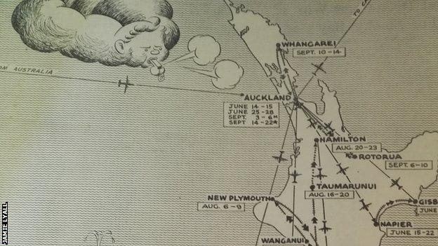 1959 British and Irish Lions tour itinerary