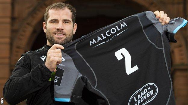 Glasgow Warriors hooker Fraser Brown