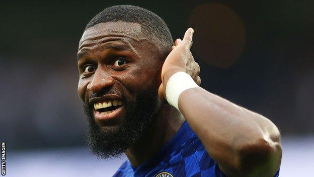 Chelsea defender Antonio Rudiger