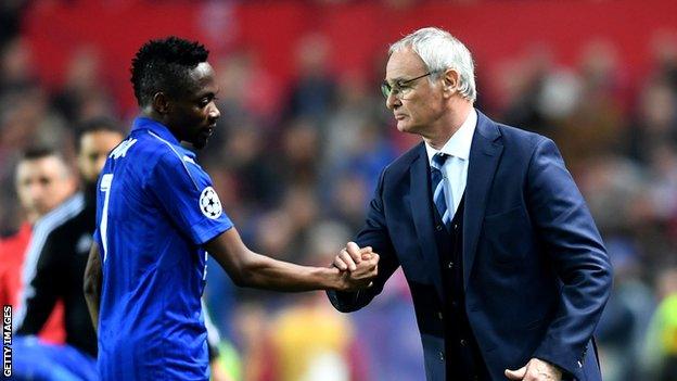 Ahmed Musa was signed by former Leicester City boss Claudio Ranieri