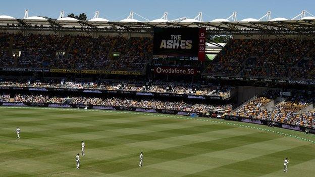 General view of the Gabba