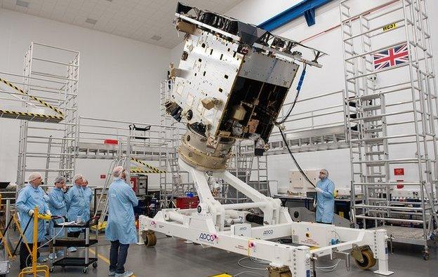 Airbus cleanroom