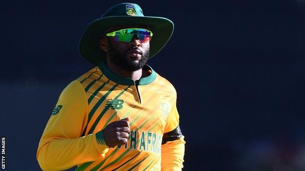 South Africa batsman Temba Bavuma during a T20 international