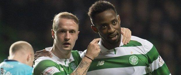 Leigh Griffiths and Moussa Dembele