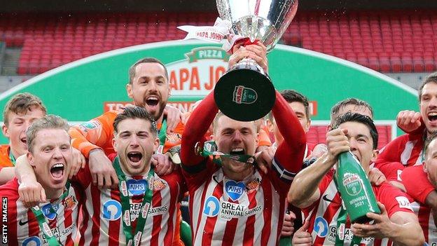 Sunderland parade the EFL Trophy