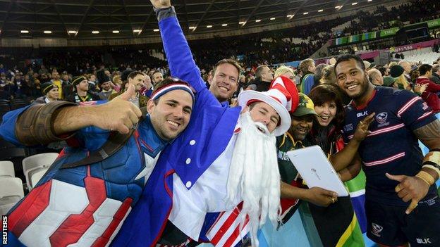 United States rugby fans