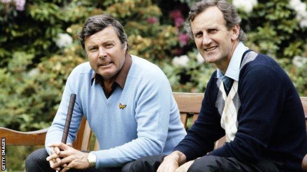 Peter Alliss and Ted Dexter