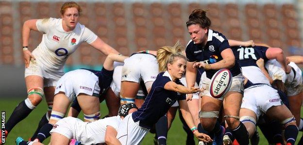 England v Scotland in the 2017 Women's Six Nations