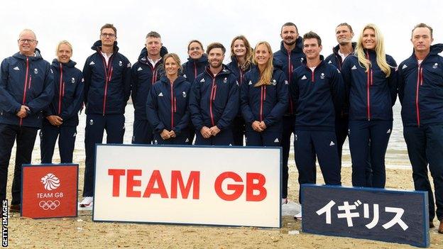 British Sailing Tokyo 2020 squad