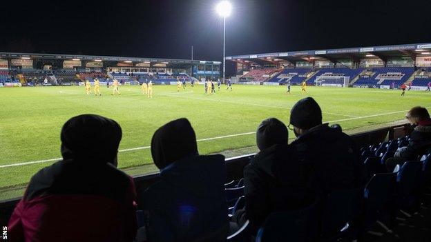 Football clubs in tier 1 areas, such as Ross County, are allowed to have 300 fans in attendance