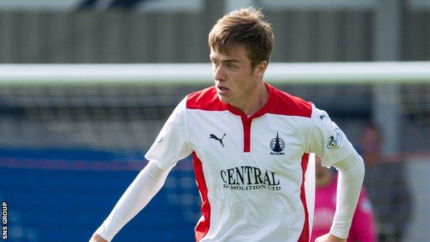 Ryan Blair is back at Falkirk