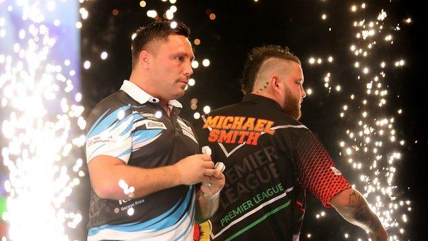 Gerwyn Price and Michael Smith