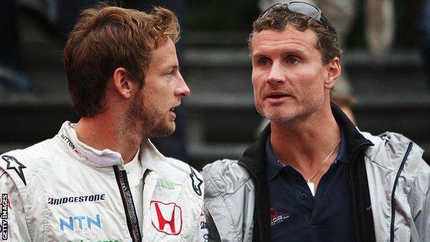 Button and Coulthard