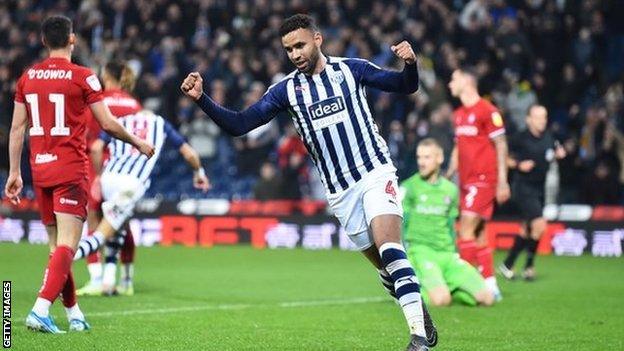 Hal Robson-Kanu scored as West Brom regained the Championship leadership