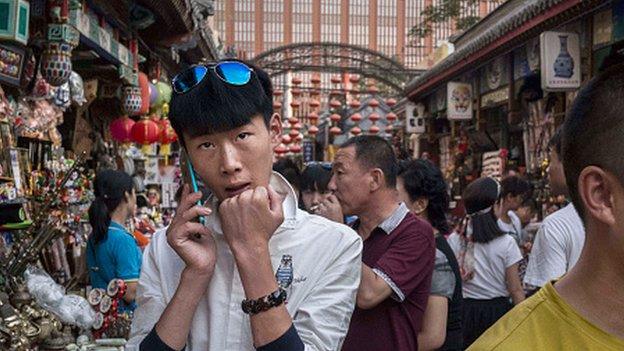 China shoppers