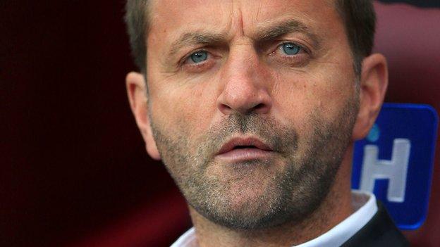 Aston Villa manager Tim Sherwood