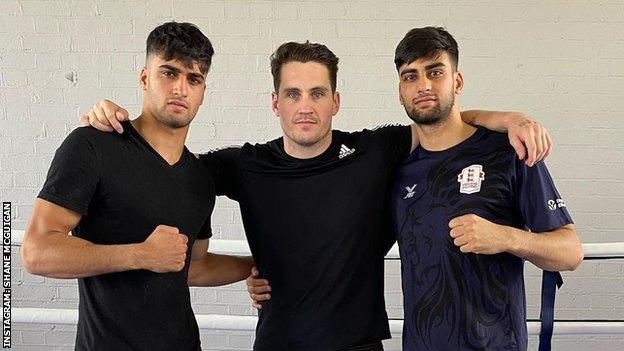 Adam Azim, Hassan Azim and Shane McGuigan