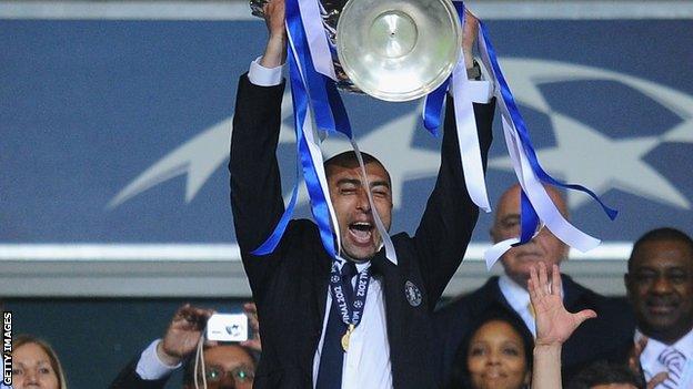 Chelsea's former manager Roberto Di Matteo