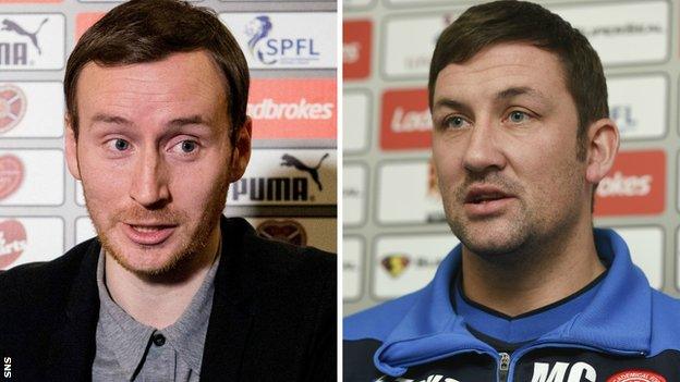 Ian Cathro and Martin Canning