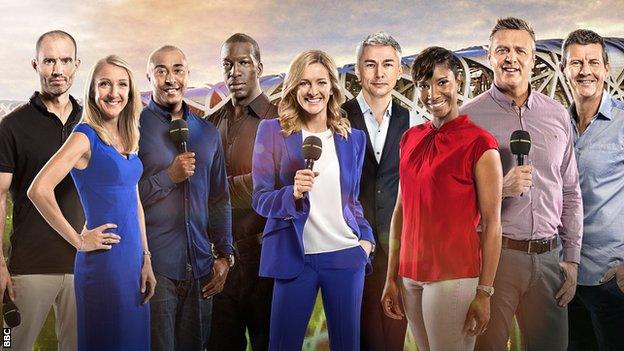 BBC World Athletics team