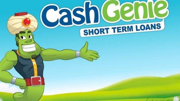 Cash Genie still from website