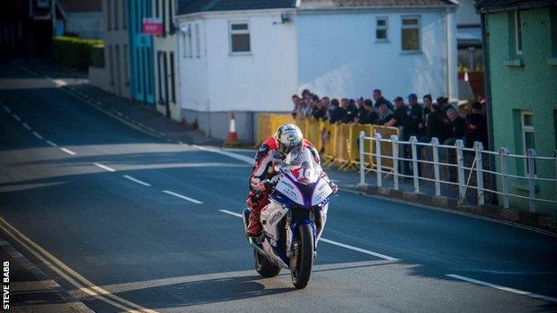 Hickman has never had a race win at the Isle of Man TT