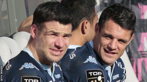 Mike Phillips and Dan Carter