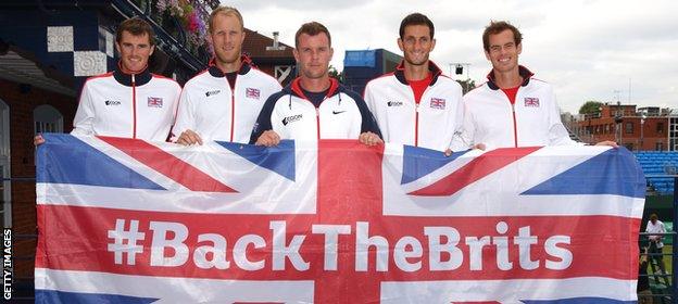 GB Davis Cup team