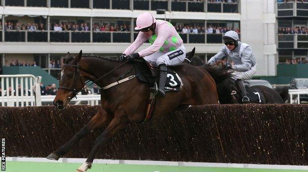 Douvan ridden by Ruby Walsh