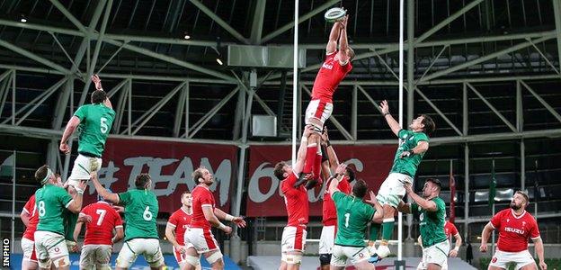 Irish line-out