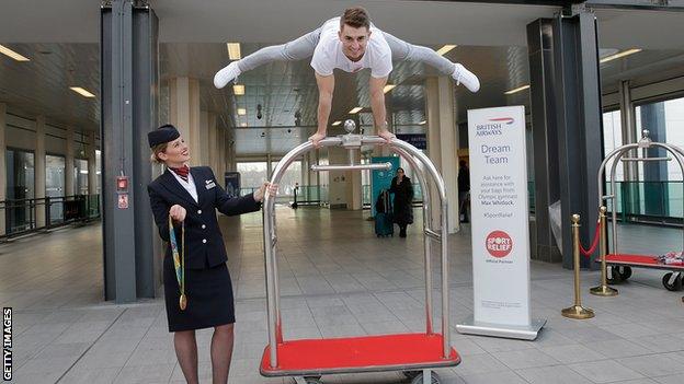 A victory for Max Whitlock could spawn more eye-catching celebrations